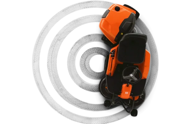 R 112C Vágóasztalos Fűnyírótraktor - Image 2