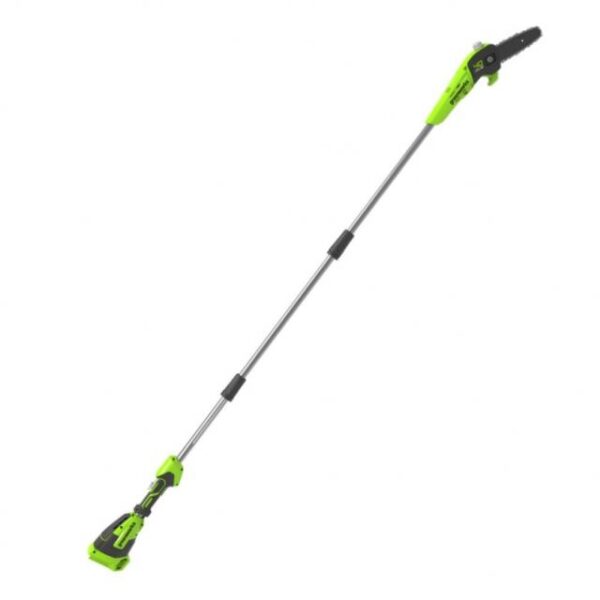 Ágvágó akkumulátoros Greenworks G40PSF 40v, 3-as toldalékú, akku és töltő nélkül