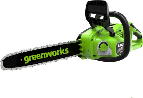 Láncfűrész akkumulátoros Greenworks GD24x2CS36 2x24v 35 cm akku és töltő nélkül