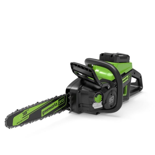 Láncfűrész akkumulátoros Greenworks 60V, 40 cm vezetőlemez akku és töltő nélkül