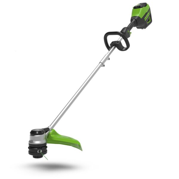 Fűszegélynyíró akkumulátoros Greenworks 60V körfogantyú akku és töltő nélkül