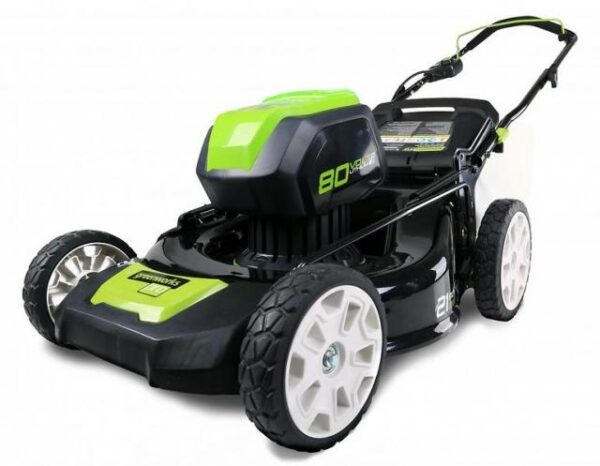 Fűnyíró fűgyűjtős, akkumulátoros Greenworks G40LM45 40v 45 cm, akku és töltő nélkül