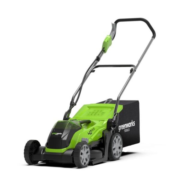 Fűnyíró fűgyűjtős akkumulátoros Greenworks G40LM35 40v 35 cm  akku és töltő nélkül
