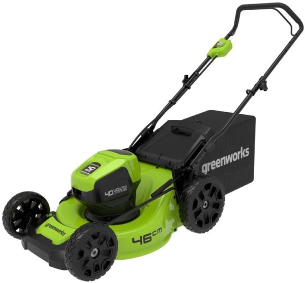 Fűnyíró akkumulátoros Greenworks 40V töltővel és 4Ah akkuval Greenworks GD40LM46HPK4