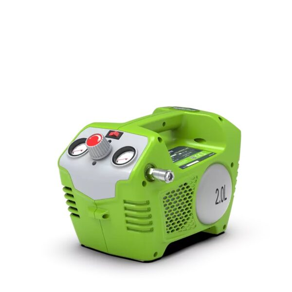 Kompresszor akkumulátoros Greenworks G40AC akkumulátor és töltő nélkül