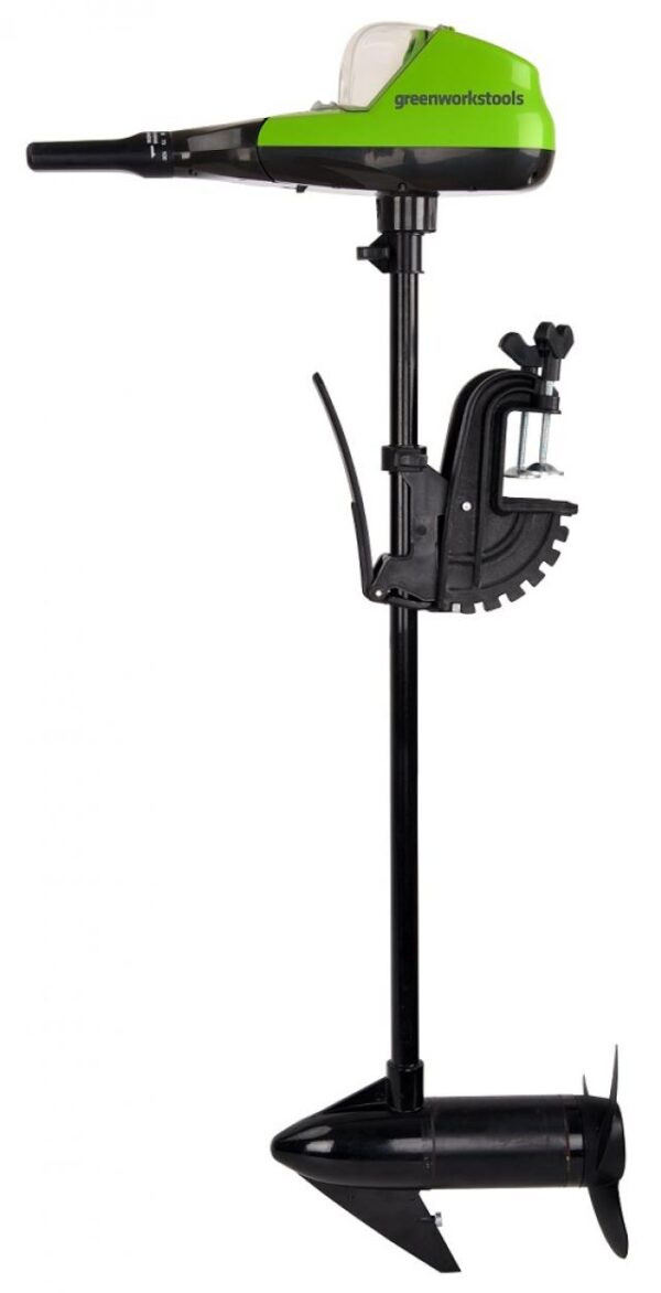 Csónakmotor Greenworks G40TM55 40v, akkumulátoros, akku és töltő nélkül